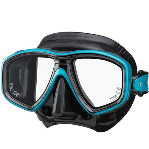 TUSA Ceos Mask Black Ocean Green